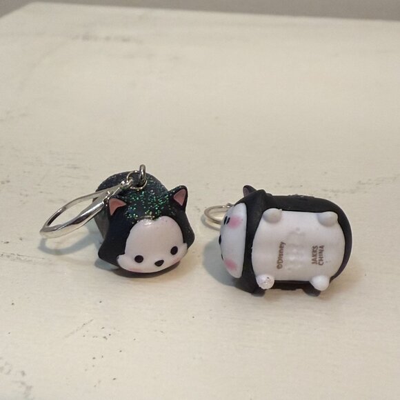 CUSTOM DISNEY FIGARO CAT TSUM TSUM EARRINGS - Picture 5 of 6